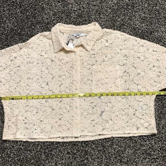 OAT New York Lace & Mesh Crop Top XL - Picture 7 of 12